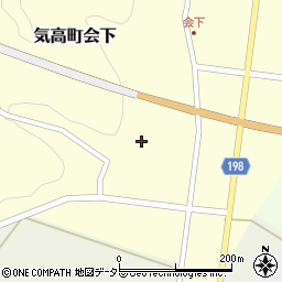 鳥取県鳥取市気高町会下68周辺の地図