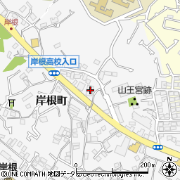 神奈川県横浜市港北区岸根町558周辺の地図