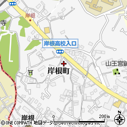 神奈川県横浜市港北区岸根町572周辺の地図