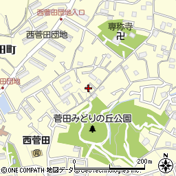 神奈川県横浜市神奈川区菅田町109周辺の地図