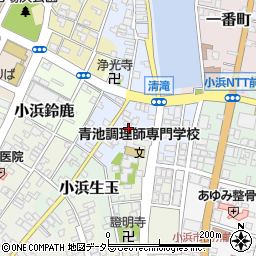 〒917-0083 福井県小浜市小浜清滝の地図