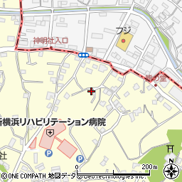 神奈川県横浜市神奈川区菅田町2651周辺の地図