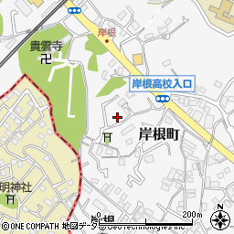 神奈川県横浜市港北区岸根町573周辺の地図