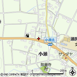 岐阜県関市小瀬243周辺の地図