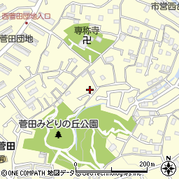 神奈川県横浜市神奈川区菅田町755周辺の地図