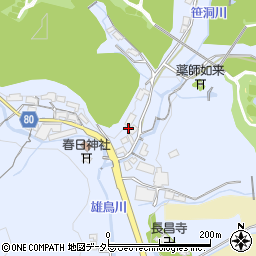 岐阜県加茂郡川辺町鹿塩560周辺の地図