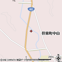 兵庫県豊岡市但東町中山1031周辺の地図