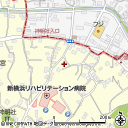 神奈川県横浜市神奈川区菅田町2638周辺の地図