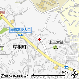 神奈川県横浜市港北区岸根町556周辺の地図