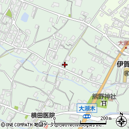 長野県飯田市大瀬木1087周辺の地図