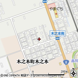 滋賀県長浜市木之本町廣瀬278-2周辺の地図