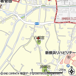 神奈川県横浜市神奈川区菅田町2531周辺の地図