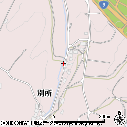 鳥取県東伯郡琴浦町別所439周辺の地図