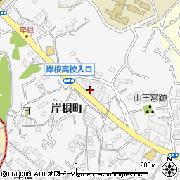 神奈川県横浜市港北区岸根町568周辺の地図