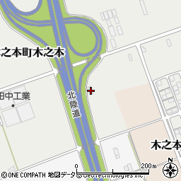 滋賀県長浜市木之本町木之本2055周辺の地図