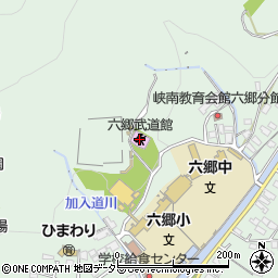 六郷武道館周辺の地図