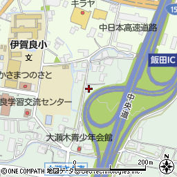 長野県飯田市大瀬木544周辺の地図