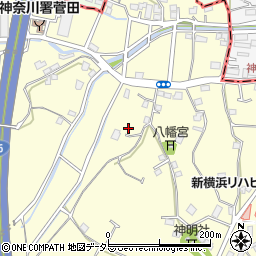 神奈川県横浜市神奈川区菅田町2228周辺の地図