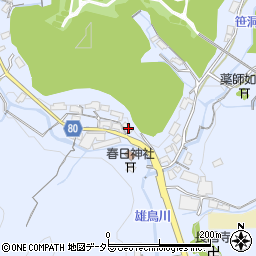 岐阜県加茂郡川辺町鹿塩955周辺の地図