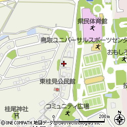 鳥取県鳥取市桂見484周辺の地図
