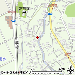 神奈川県相模原市南区新戸2473-2周辺の地図