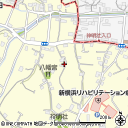 神奈川県横浜市神奈川区菅田町2523周辺の地図