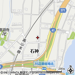岐阜県加茂郡川辺町石神543周辺の地図