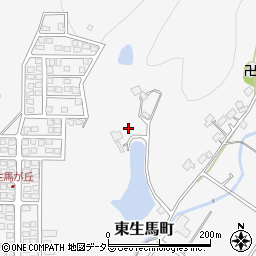 島根県松江市東生馬町周辺の地図