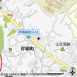 神奈川県横浜市港北区岸根町561周辺の地図