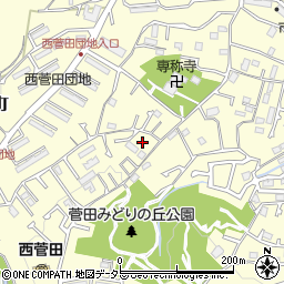 神奈川県横浜市神奈川区菅田町606周辺の地図