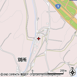 鳥取県東伯郡琴浦町別所444周辺の地図