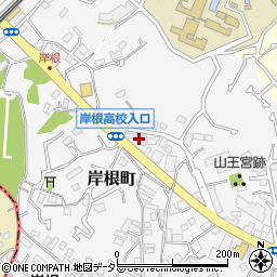 神奈川県横浜市港北区岸根町563周辺の地図