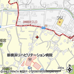 神奈川県横浜市神奈川区菅田町2639周辺の地図