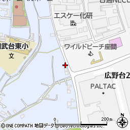 神奈川県座間市栗原1101-5周辺の地図