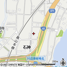 岐阜県加茂郡川辺町石神537周辺の地図