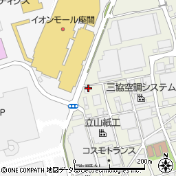 株式会社エネサンス関東　座間事業所周辺の地図