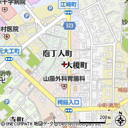 鳥取県鳥取市大榎町21周辺の地図
