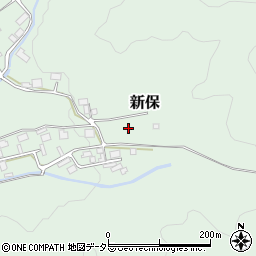 福井県小浜市新保周辺の地図