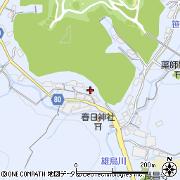 岐阜県加茂郡川辺町鹿塩971-1周辺の地図