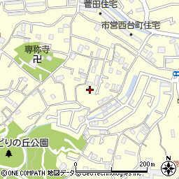神奈川県横浜市神奈川区菅田町1009周辺の地図