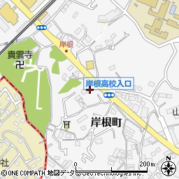 神奈川県横浜市港北区岸根町640周辺の地図