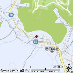 岐阜県加茂郡川辺町鹿塩993周辺の地図