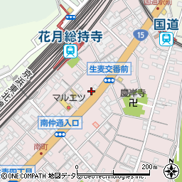 夏井屋周辺の地図