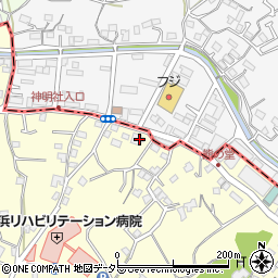 神奈川県横浜市神奈川区菅田町2647周辺の地図