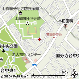 サニーコート国分寺台周辺の地図