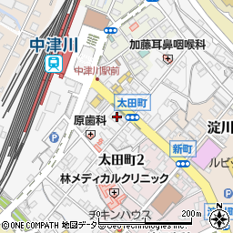 リード進学塾中津川校周辺の地図