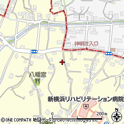神奈川県横浜市神奈川区菅田町2498周辺の地図