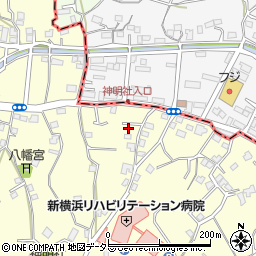 神奈川県横浜市神奈川区菅田町2510周辺の地図