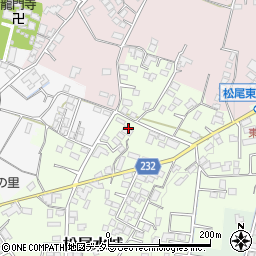飯田市松尾公民館　水城分館周辺の地図