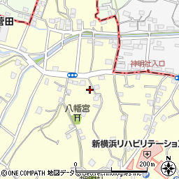 神奈川県横浜市神奈川区菅田町2524周辺の地図